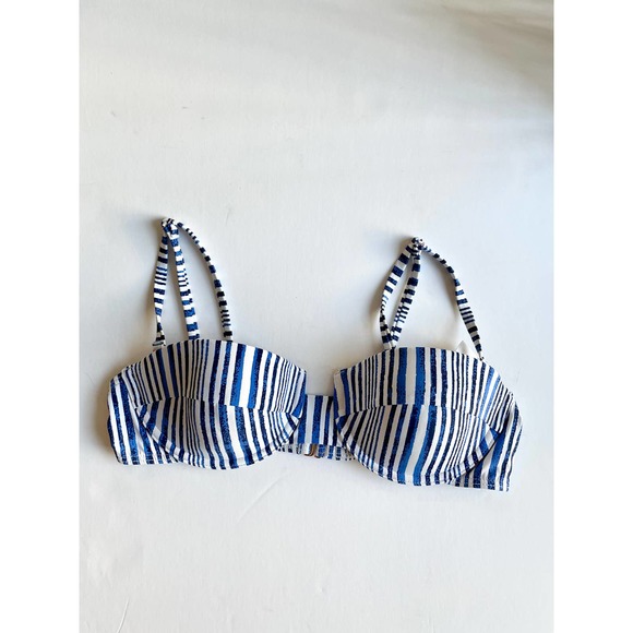 Tart Collections Underwire Bikini Top Blue Medium - Picture 3 of 6